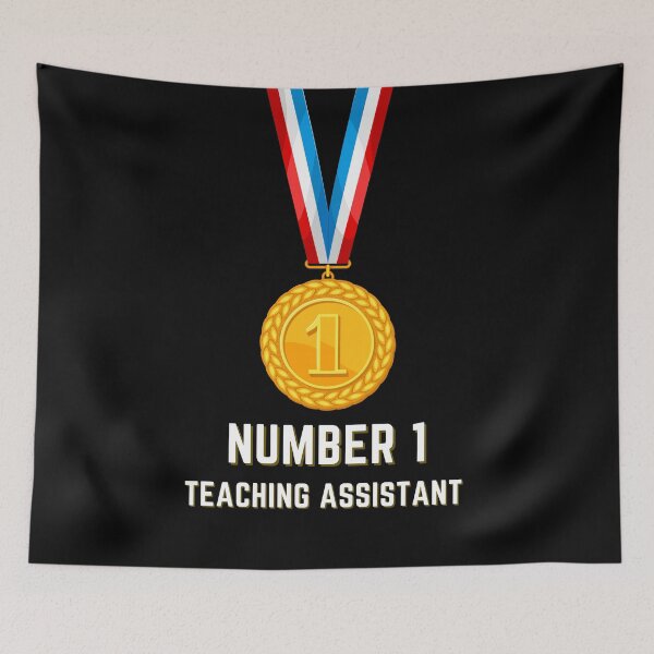 Item preview, Number 1 Teaching Assistant  designed and sold by Imemewell.