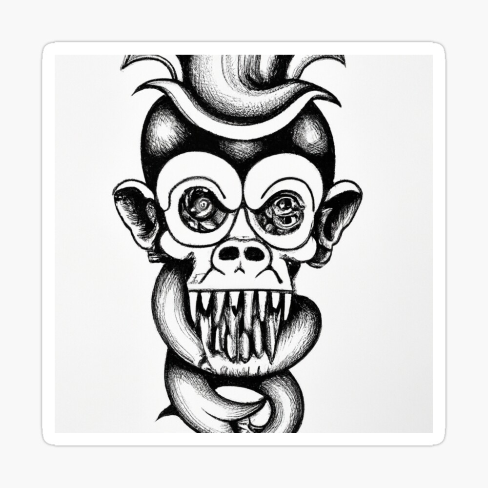 Monkey tattoo by Douglas Prudente | Photo 27702