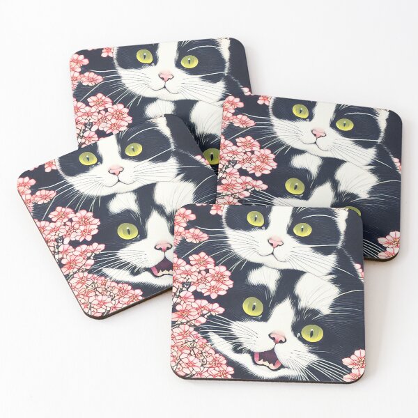 Item preview, Two cute kitties "watching" designed and sold by Nicolas-T.