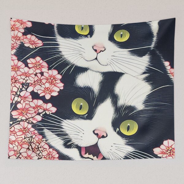 Item preview, Two cute kitties "watching" designed and sold by Nicolas-T.