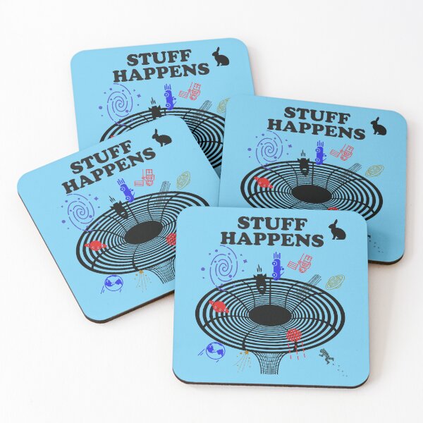 Item preview, STUFF HAPPENS - SOMETIMES STUFF REALLY DOES HAPPEN designed and sold by TechLaughs.