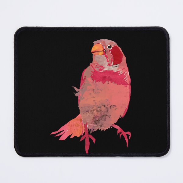 Item preview, Pink Zebra Finch Pet Bird Cutie designed and sold by ginaisarty.