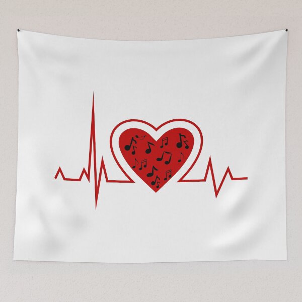 Item preview, heartbeat pulse music designed and sold by smilup.