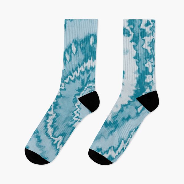 Item preview, Colorful Swirl in Blue & White Color Shade Pattern 79 designed and sold by Manal-Patterns.