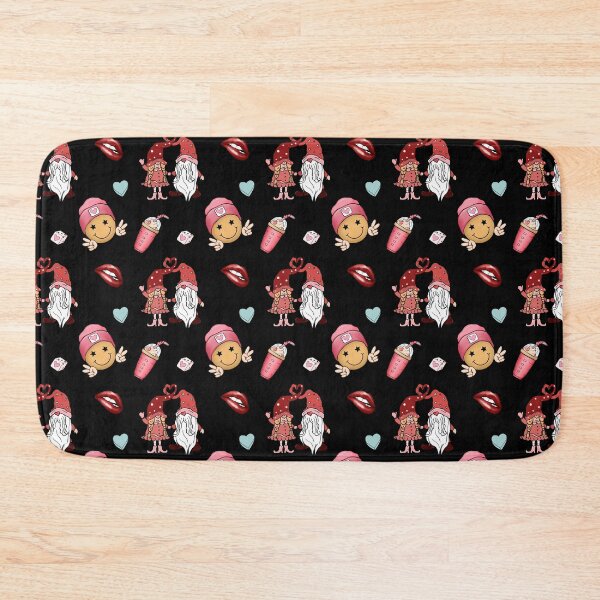 Item preview, Cute Be Mine Retro Gnome Pattern and Valentines Pack designed and sold by KingdomArt101.