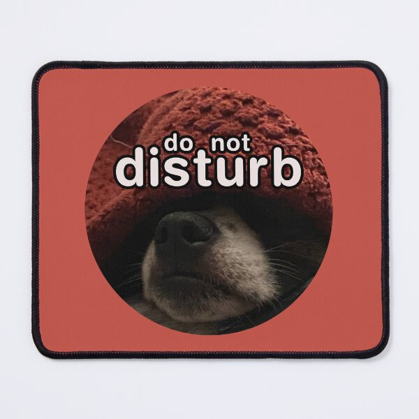 Item preview, do not disturb dog designed and sold by DigiBerryAtlr.