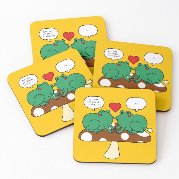 Item preview, Kissy Frogs designed and sold by Hannah Anderson.