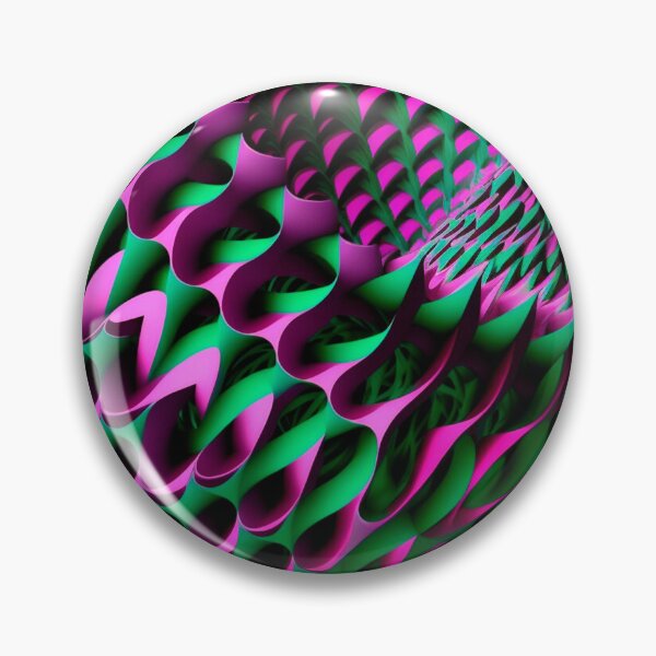 Item preview, 3D Art Optical Illusion Vibrant Colors designed and sold by Estevam Marinho.