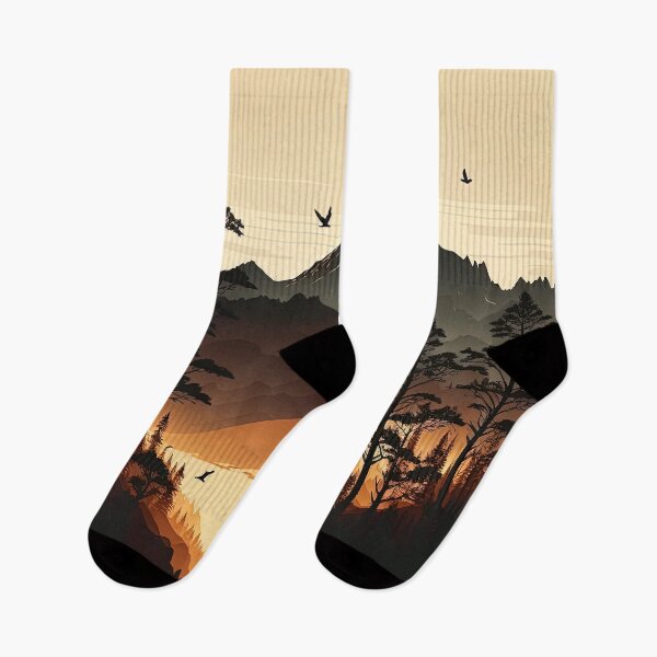 Item preview, Take a Virtual Vacation to These Stunning Mountainous Locations! climber, mountaineering, nature colorful, blue, pink, nature lovers designed and sold by Collagedream.
