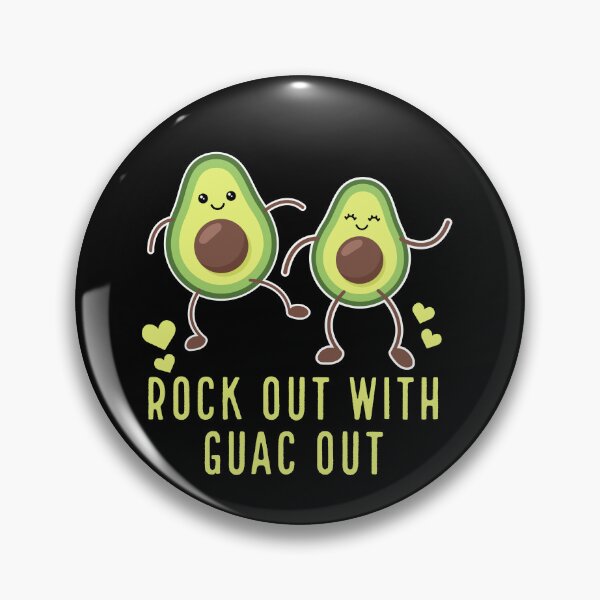 Item preview, Rock Out With Guac Out Avocado Lover designed and sold by narekmug.