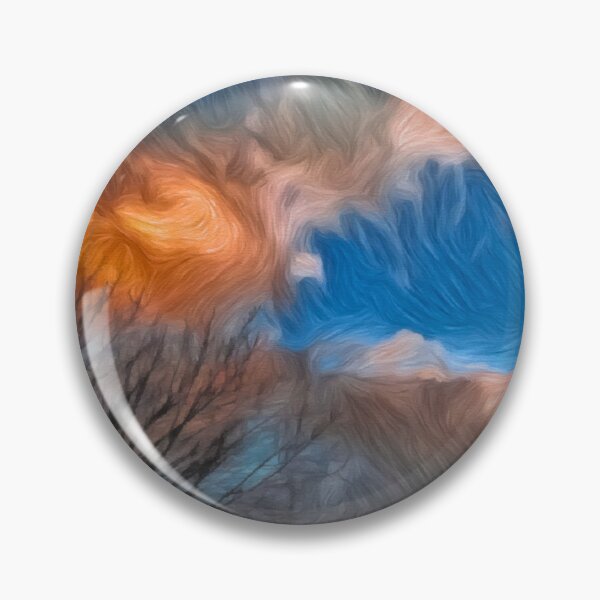 Item preview, Abstract painted clouds designed and sold by OneUpArtDesigns.