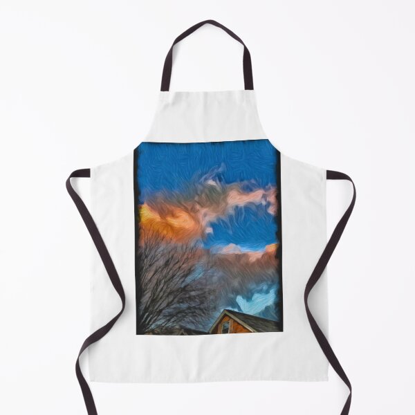 Item preview, Abstract painted clouds designed and sold by OneUpArtDesigns.