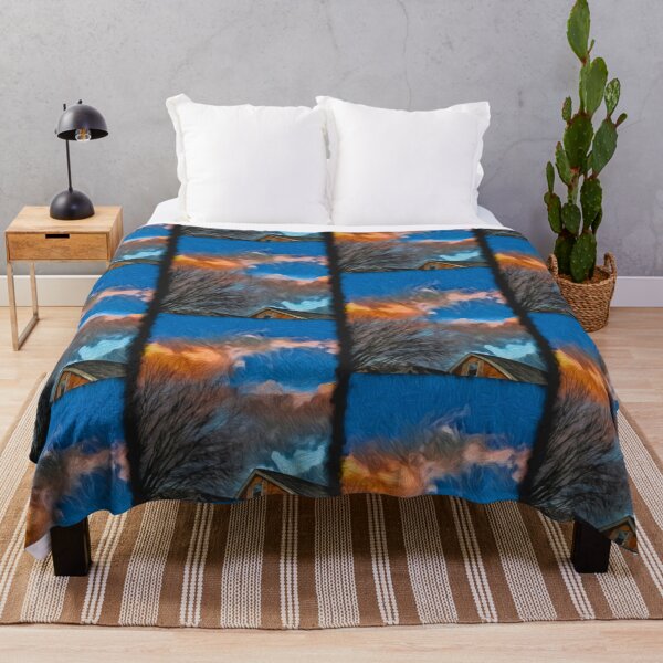 Item preview, Abstract painted clouds designed and sold by OneUpArtDesigns.