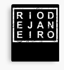 Stylish Rio de Janeiro Canvas Print