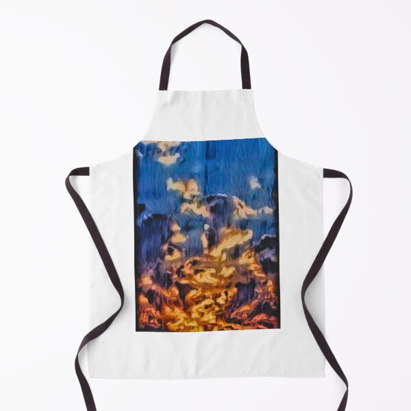 Item preview, abstract painted sky  designed and sold by OneUpArtDesigns.