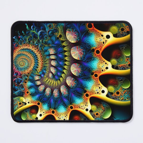 Item preview, Fractal 0007, Elegant Mandelbrot fractal design, featuring subtle colors and mesmerizing patterns designed and sold by randycolby.