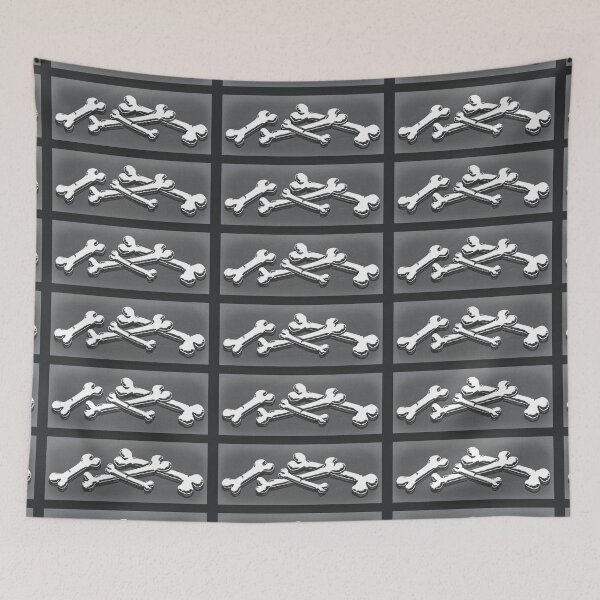 Item preview, Bone Pile with Background designed and sold by Soaked-N-Bleach.