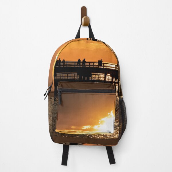 Item preview, The magnificent historic Palanga Bridge on the Baltic Sea at sunset in Lithuania designed and sold by AlbertMi.
