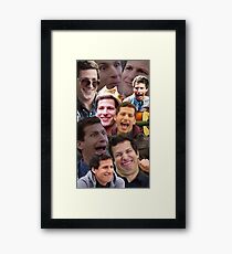 Jake Collage Framed Print