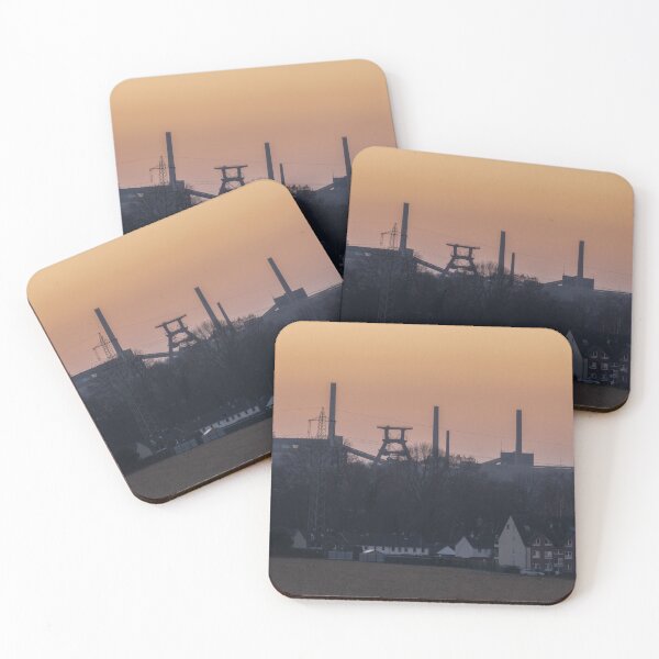 Item preview, Far-reaching view of the Zollverein colliery designed and sold by kohlenjunge.
