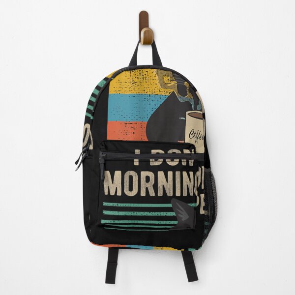 Item preview, I Hate Morning People And Mornings And People Coffee Cat designed and sold by TrendsDesign ⭐⭐⭐⭐⭐.