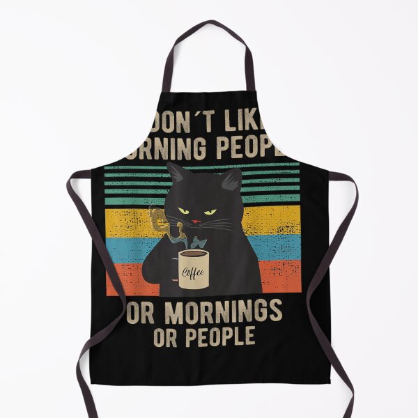 Item preview, I Hate Morning People And Mornings And People Coffee Cat designed and sold by TrendsDesign	 ⭐⭐⭐⭐⭐.