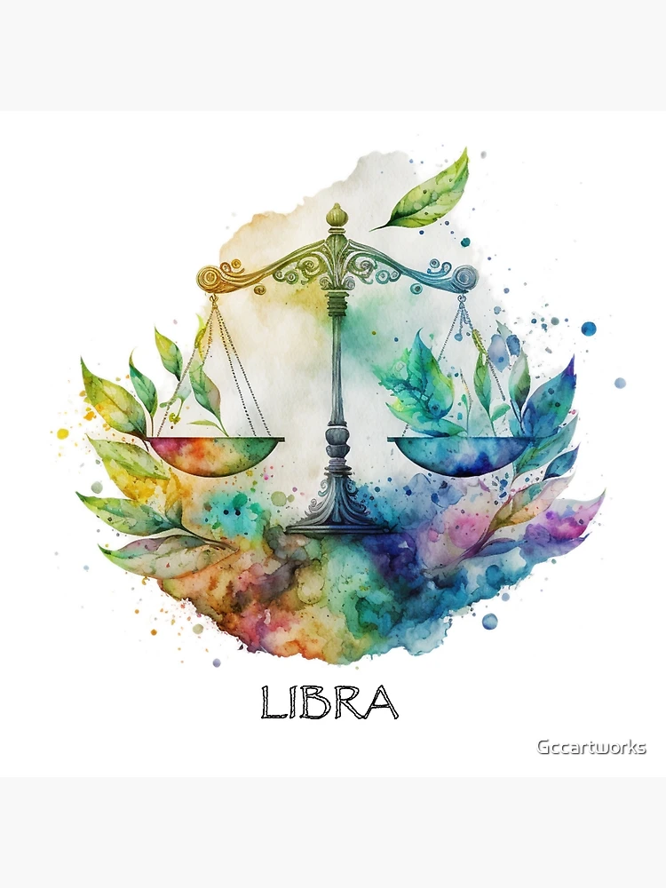 Libra Scales Zodiac Sign Digital Art by Anna W - Pixels