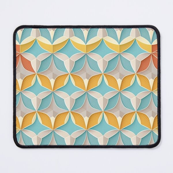 Item preview, Geometric Repeating Pattern, pastel colours designed and sold by WilbDigital.