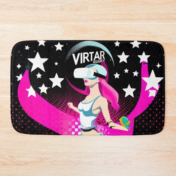 Item preview, Virtual Reality Woman | VR Headset Girl | The Metaverse | Artificial Intelligence | AI Girl Cyborg | Oculus Rift | Oculus mega quest designed and sold by Synthetic-Intel.