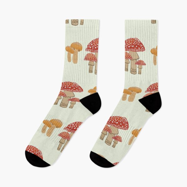Item preview, Red and Yellow Mushrooms designed and sold by christabelco.