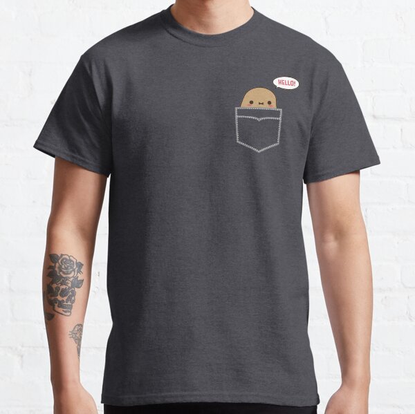 Tiny Potato in Pocket Classic T-Shirt