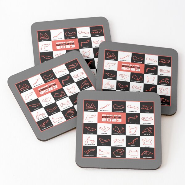 Item preview, Grand Prix Circuits 2023 Chequered designed and sold by hotshots-design.