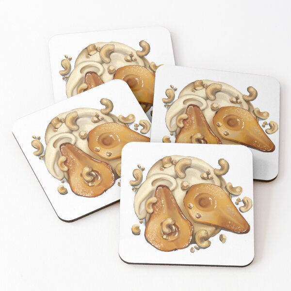 Item preview, Roasted pears with cardamom and caju cream designed and sold by DesigningLua.