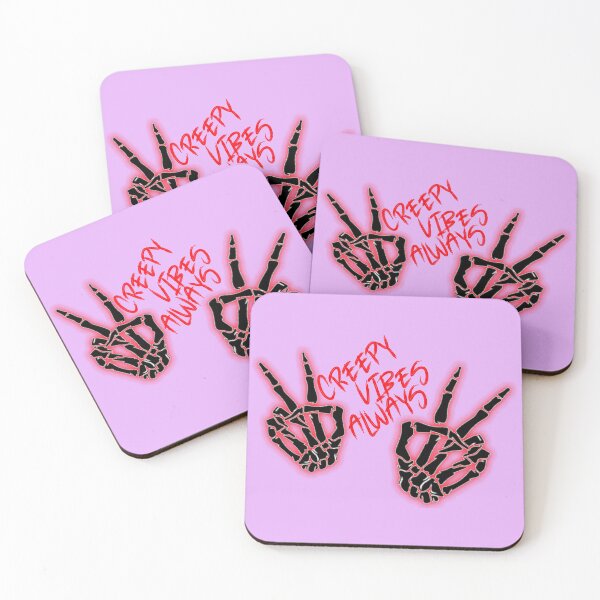 Item preview, Creepy Vibes Always designed and sold by The Tinfoil Mafia .