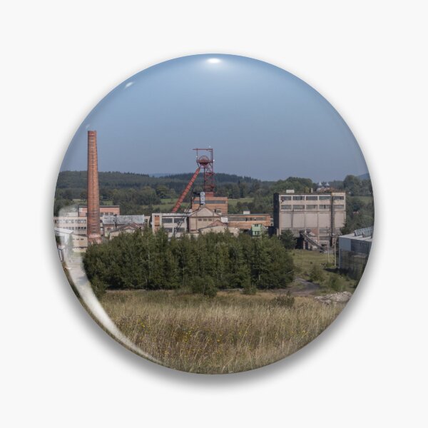 Item preview, colliery in front of a beautiful landscape designed and sold by kohlenjunge.