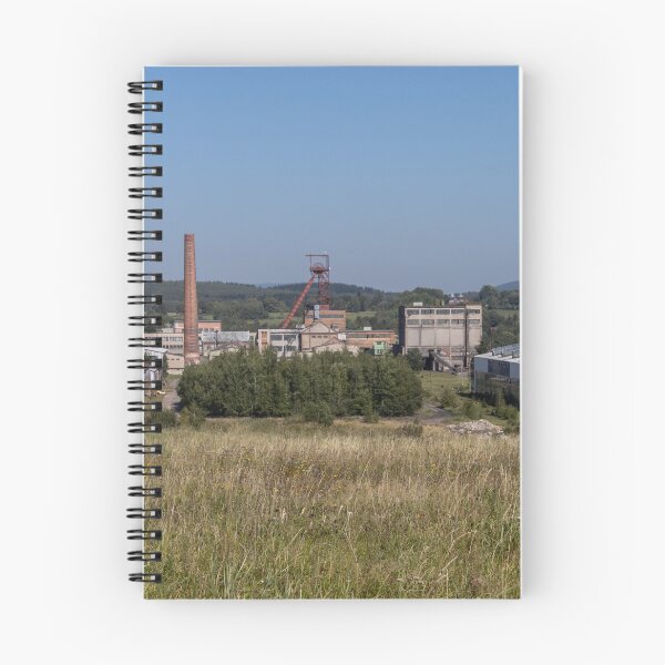 Item preview, colliery in front of a beautiful landscape designed and sold by kohlenjunge.