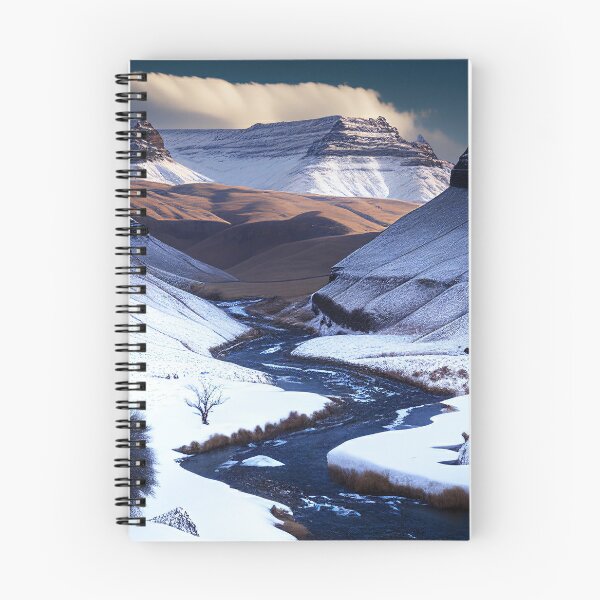 Item preview, Snow In Mountains designed and sold by Mzansi-Art.