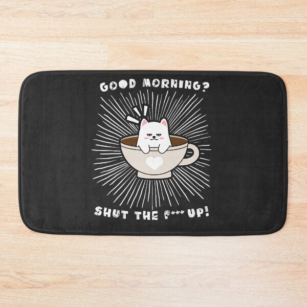 Item preview, Good morning - funny saying for morning grouches sleep shirt designed and sold by pxdsgn.