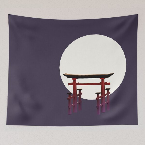 Item preview, Torii Gate Lowpoly 3D designed and sold by Gravedrinker.