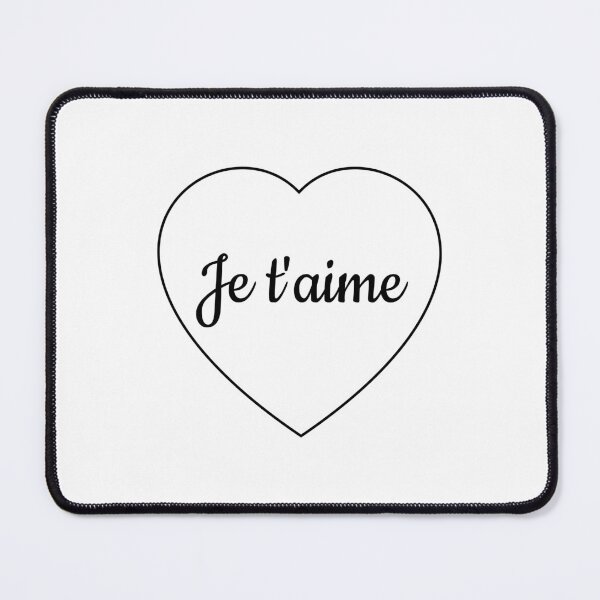 Item preview, Je T'aime - I love you in French - Valentines Heart designed and sold by Inspirationmotivation.