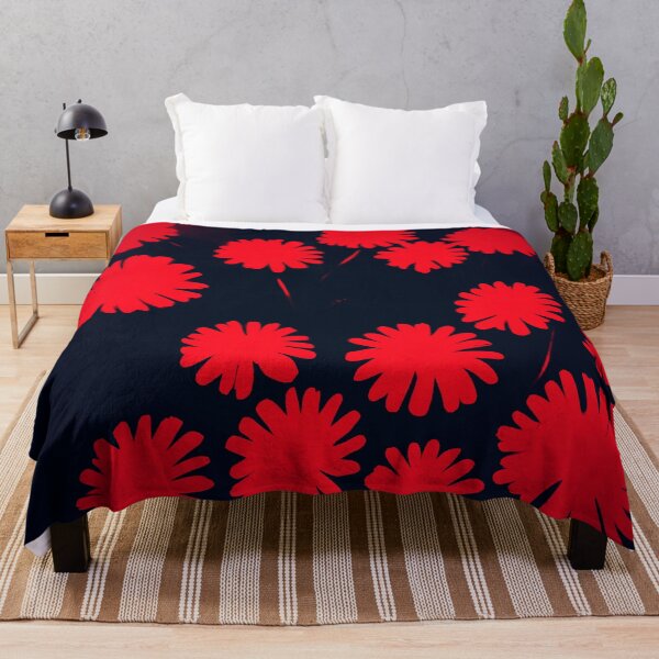 Item preview, Red Daisies - Abstract designed and sold by asurtiumgreen.