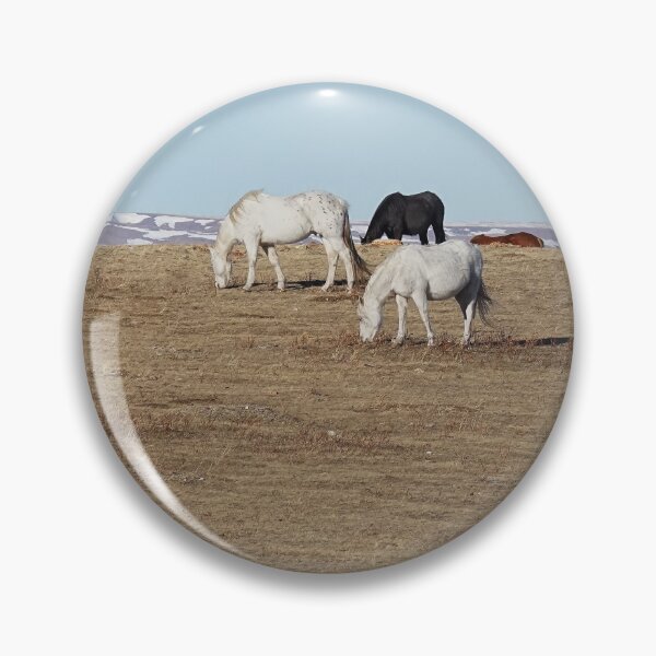 Item preview, Horses on a Hillside designed and sold by Vivar Photo.