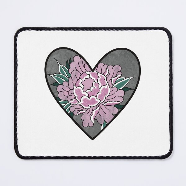 Item preview, Dusty Pink Peony In a Heart  designed and sold by Theodosia  Grace.