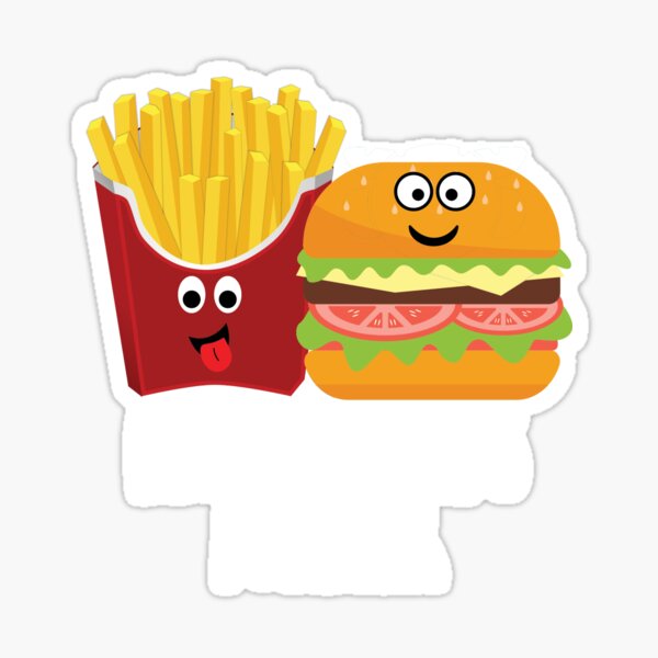 Pommes Stickers Redbubble