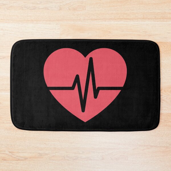 Item preview, Heartbeat Inside a Pink Heart designed and sold by Perryfranken.
