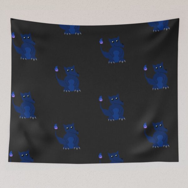 Item preview, Round Dragon (Blue) designed and sold by PorcupineQuinn.