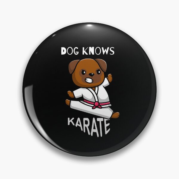 Item preview, dog knows karate designed and sold by koki4you.
