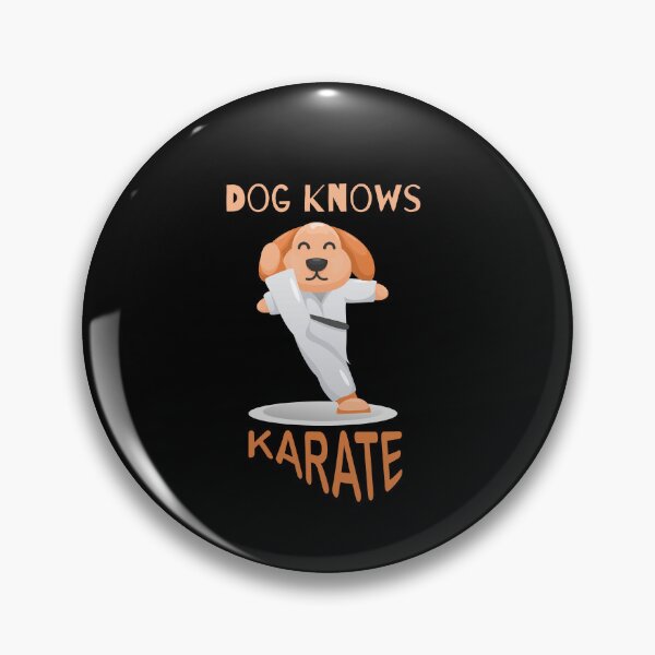 Item preview, dog knows karate designed and sold by koki4you.