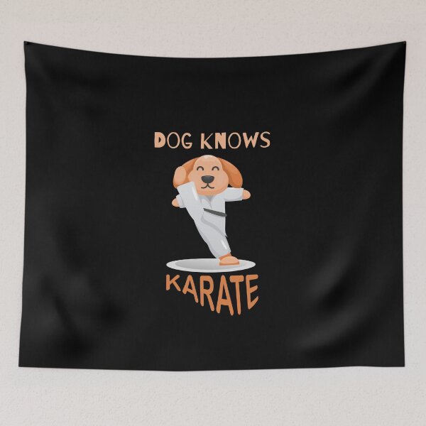 Item preview, dog knows karate designed and sold by koki4you.