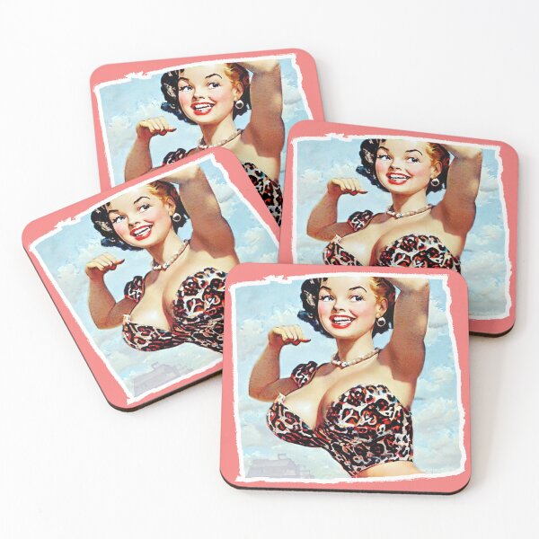 Item preview, Active Beach Pinup Girl designed and sold by cutestpinups.